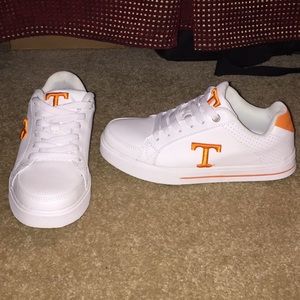 Tennessee sneakers.Worn once for a football game.